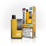 IVG Smart 6000 Pineapple Ice ηλεκτρονικό τσιγάρο μίας χρήσης με πολλές τζούρες σε γεύση ανανάς παγωμένος