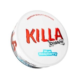 Killa Nicotine Pouches Exclusive Blue Raspberry