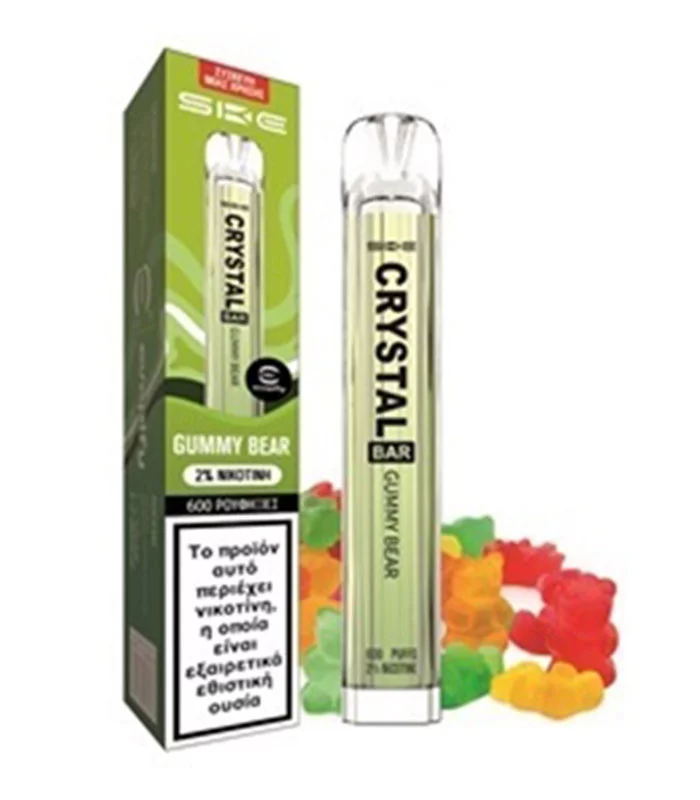 SKE Crystal Bar Gummy Bear 2ml 20mg SKE Crystal Bar Gummy Bear 2ml 20mg