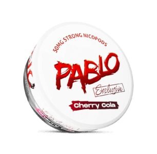 Pablo Nicotine Pouches Exclusive Cherry Cola 1 pablo nicotine pouches exclusive cherry cola 50mg