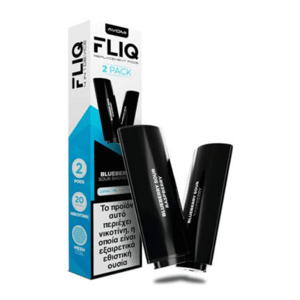 AVOMI FLIQ Blueberry Sour Raspberry 2ml 20mg (PACK OF 2)