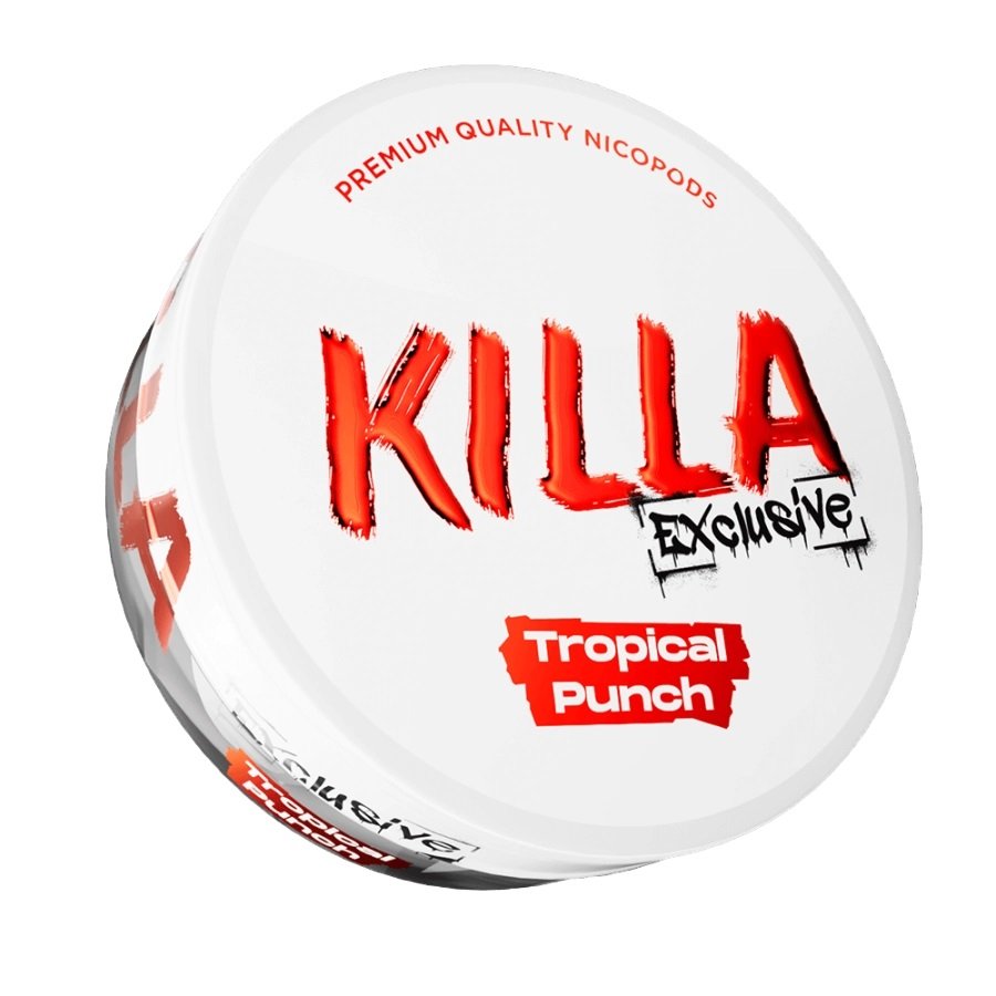 Killa Nicotine Pouches Exclusive Tropical Punch Killa Nicotine Pouches Exclusive Tropical Punch