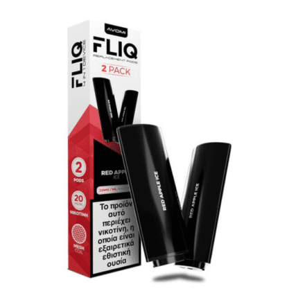 AVOMI FLIQ Red Apple Ice 2ml 20mg (PACK OF 2)