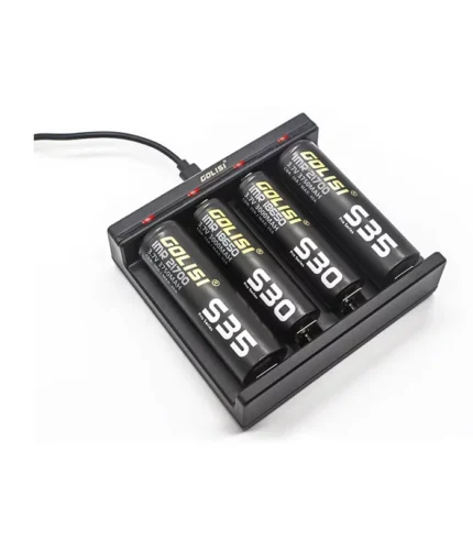 Golisi Needle 4 Compact Mini Charger USB Φορτιστής 4 Μπαταριών