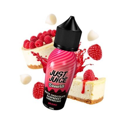 Just Juice Desserts White Chocolate Raspberry Cheesecake Flavor Shot 60ml