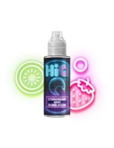 HiQ Strawberry Kiwi Bubblegum Flavour Shot 20/120ml