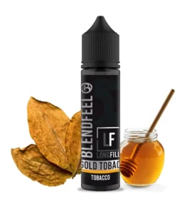 blendfeel gold tobac 20ml 60ml kapnos virtzinia meli flavour shots