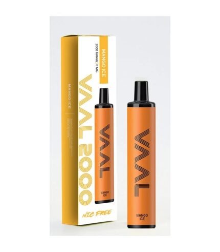 Vaal 2000 0mg 5ml Mango Ice