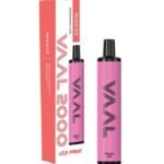 Vaal 2000 0mg 5ml Peach Ice