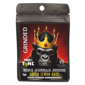 Grinded Flower King Gorilla Skunk 100% T9HC Super Lemon Haze 5gr