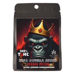 King Gorilla Skunk 100% T9HC Durban Poison 2gr 1 King Gorilla Skunk 100% T9HC Durban Poison 2gr