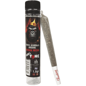 (Prerolled) King Gorilla Skunk 100% T9HC Durban Poison 1.5gr 1 (Prerolled) King Gorilla Skunk 100% T9HC Durban Poison 1.5gr