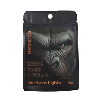 THR GORILLA 100% Northern Lights 5gr Grinded Flower