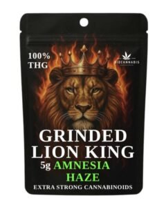 Lion King THG 100% Amnesia Haze 5gr Grinded Flower