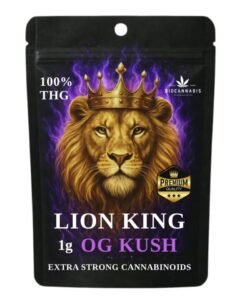 Premium Lion King THG 100% Og Kush 1gr 1 Premium Lion King THG 100% Og Kush 1gr