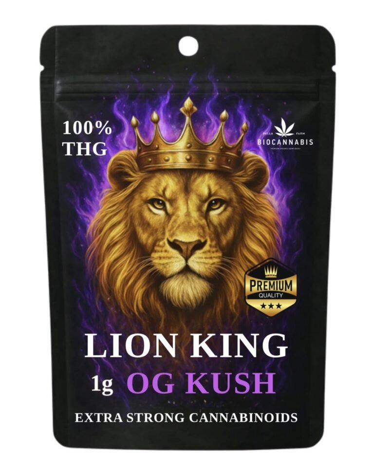 Premium Lion King THG 100% Og Kush 1gr Premium Lion King THG 100% Og Kush 1gr