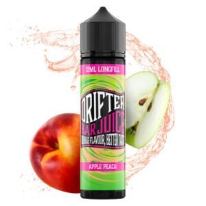 Drifter Bar Juice Apple Peach 60ml 1 drifter bar juice apple peach 12ml 60ml flavorshot 1769424512