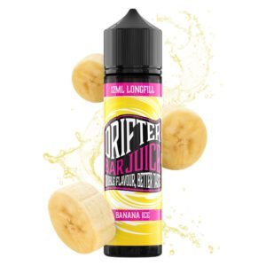 Drifter Bar Juice Banana Ice 60ml 1 drifter bar juice banana ice 12ml 60ml flavorshot 1769424512