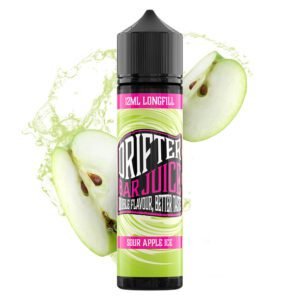 Drifter Bar Juice Sour Apple Ice 60ml 1 drifter bar juice sour apple ice 12ml 60ml flavorshot 1769424512