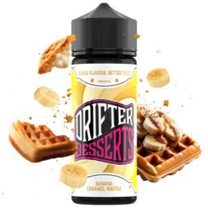 Drifter Desserts Banana Caramel Waffle 120ml 1 Drifter Desserts Banana Caramel Waffle 120ml