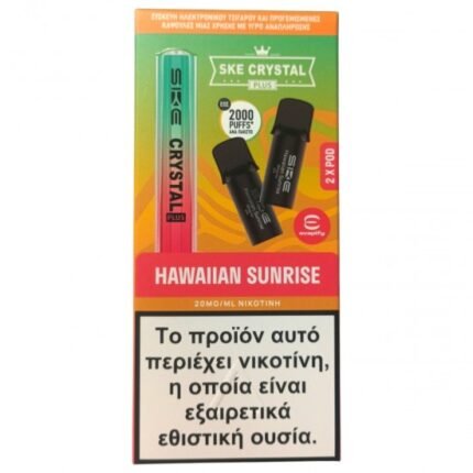 Ske Plus Combo 2xPod Hawaiian Sunrise 2ml 20mg