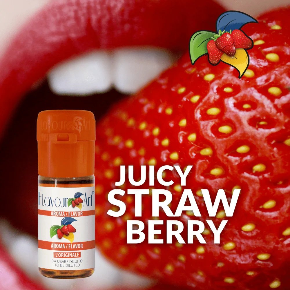 FlavourArt Juicy Strawberry 10ml FlavourArt Juicy Strawberry 10ml