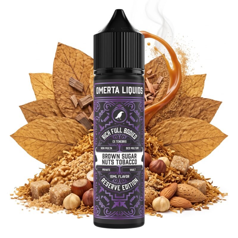 Omerta Reserve Brown Sugar Nuts Tobacco 60ml