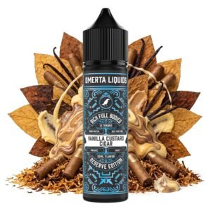 Omerta Reserve Vanilla Custard Cigar 60ml 1 Omerta Reserve Vanilla Custard Cigar 60ml